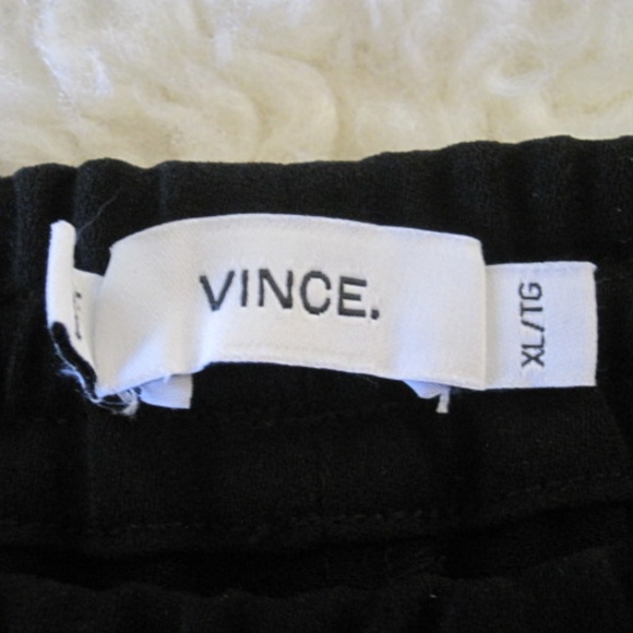 VINCE Leather Trim Joggers - Picture 4 of 10